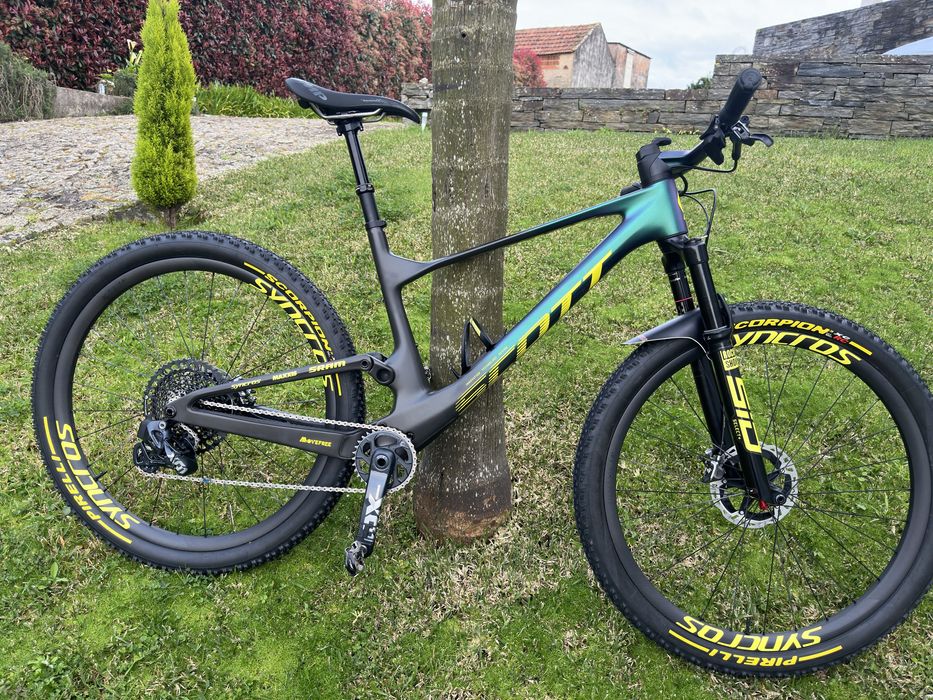 Scott Spark RC World Cup c rodas upgrade syncros 1.0s (cubos Dt240)