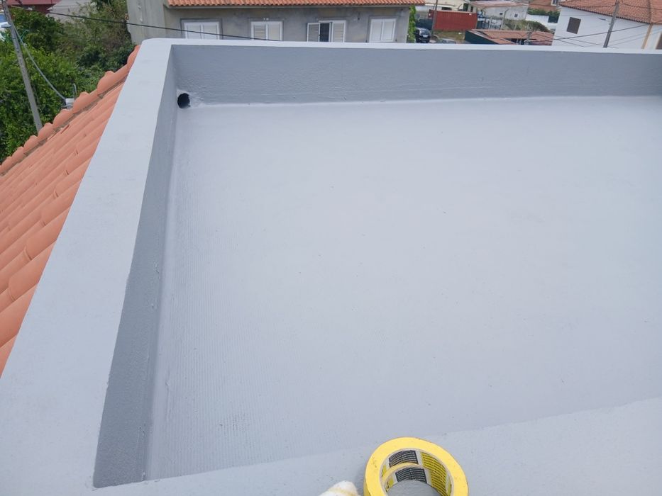 Aplicação de tela asfaltica  impermeabilização529846897330114564