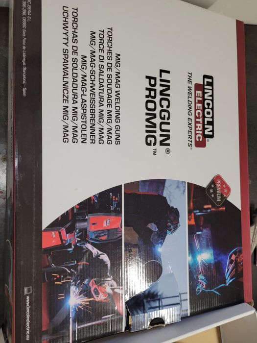 Uchwyt spawalniczy do migomatu Lincgun Promig 300 4M