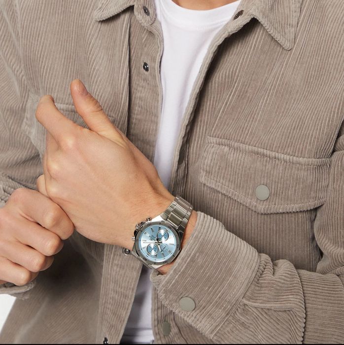 ОРИГІНАЛ Casio Edifice EFV-640D-2BVUEF Tiffany чоловічий годинник