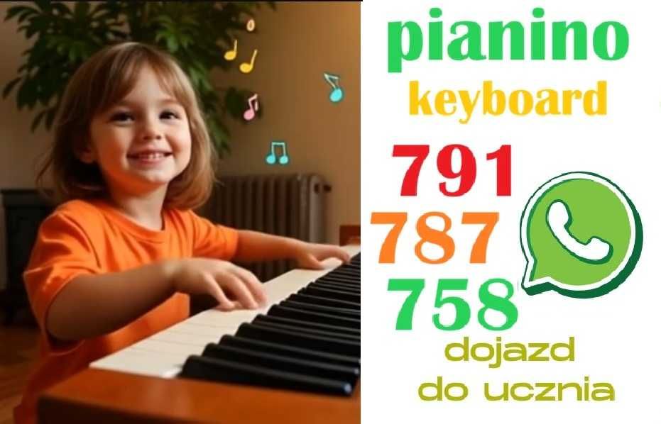pianino / keyboard dojeżdżam - Łukowica i okolice