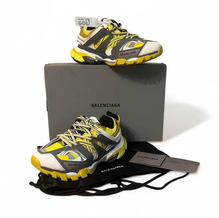 Кросівки Balenciaga Track 3.0 Yellow/Grey premium i97