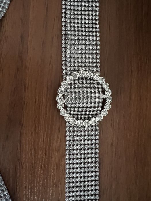 Жіночий ремінь зі стразами