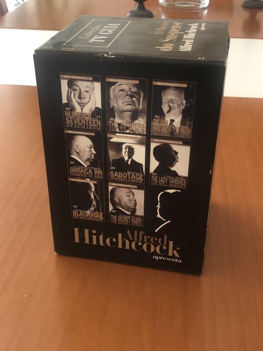 Pack DVD filmes Alfred Hitchcock
