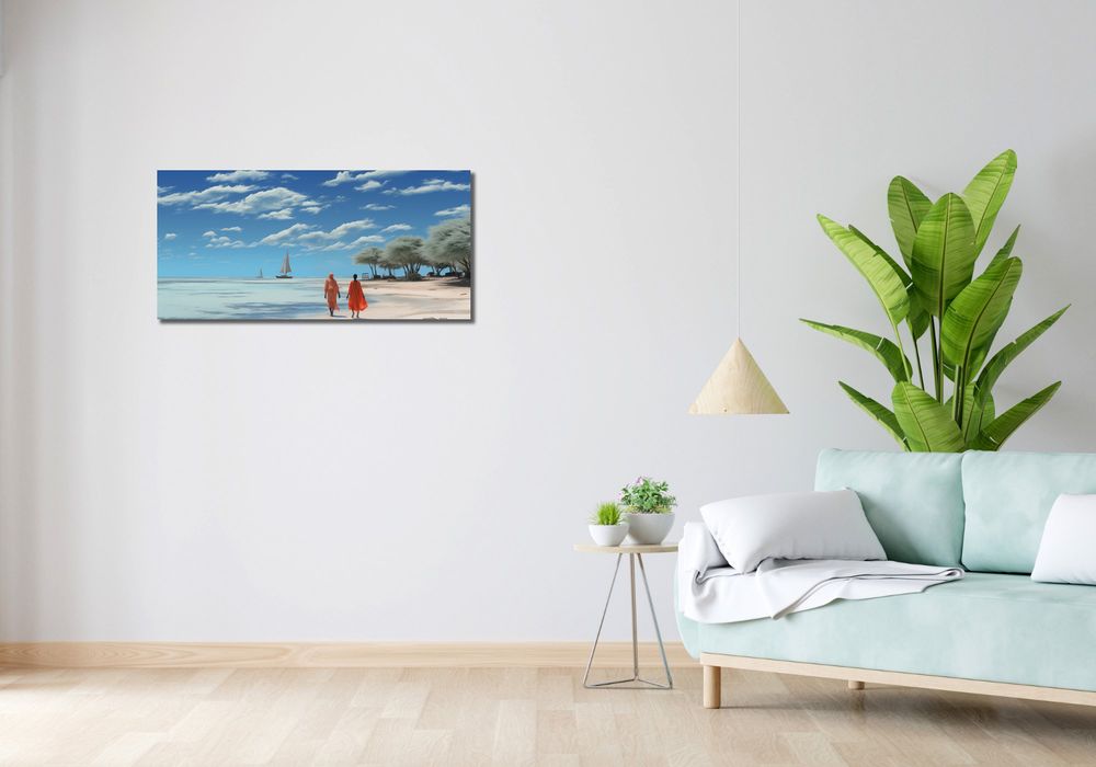 Obraz 90x40cm Spokój w Piaskach