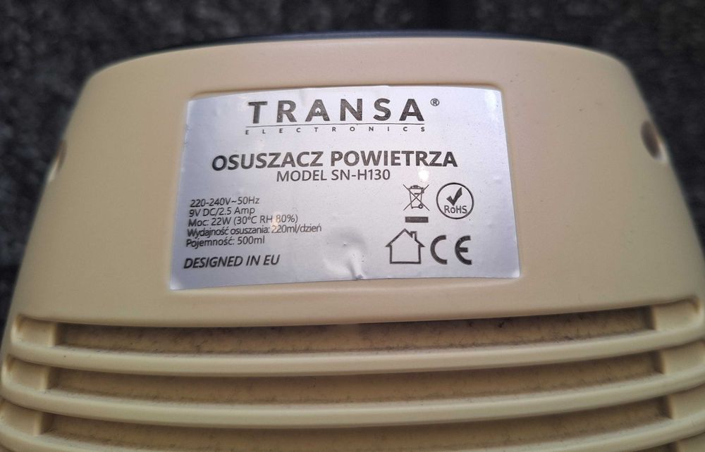 Osuszacz elektryczny Transa