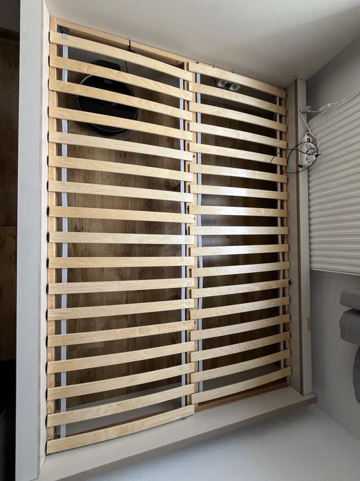 Łóżko 140x200 cm od stolarza na wzór modelu IKEA MALM - beż jasny