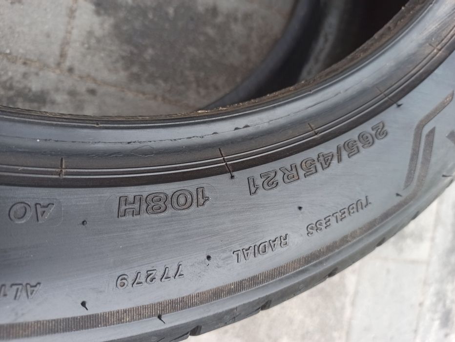 Летняя резина 265/45 R21 Bridgestone Alenza
