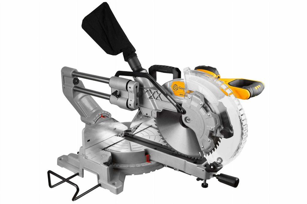 Piła ukośnica z posuwem laserem pilarka ukosowa 305mm 2000W  GMM-MS305