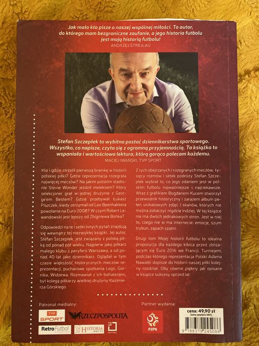 Moja historia futbolu Szczepłek Stefan