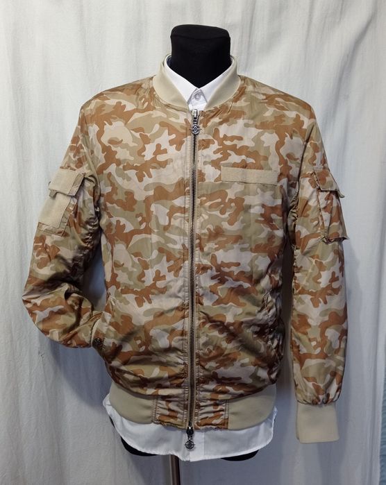 Куртка бомбер мужская, камуфляж р. L.