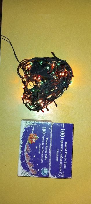 Гірлянди 100 лампочок с релє !!!
