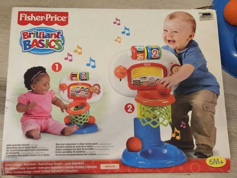 Koszykówka Fisher Price Basketball Mini kosz z piłkami