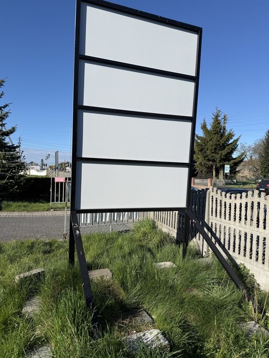 Bilbord Tablica Konstrukcja Reklamowa Szyld Baner