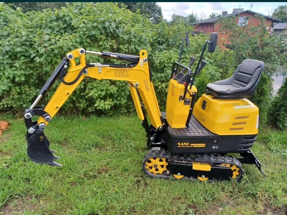 Minikoparka NEX NANO 560 kg. NOWOŚĆ !!! 2026 koparka