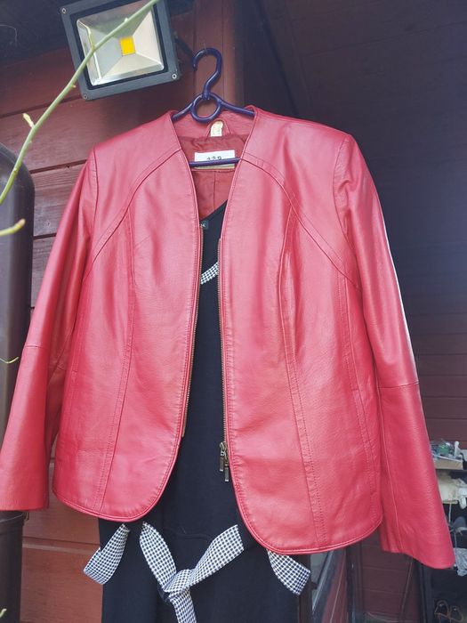 Pieknie uszyta kurtka ze skóry naturalnej L/ XL