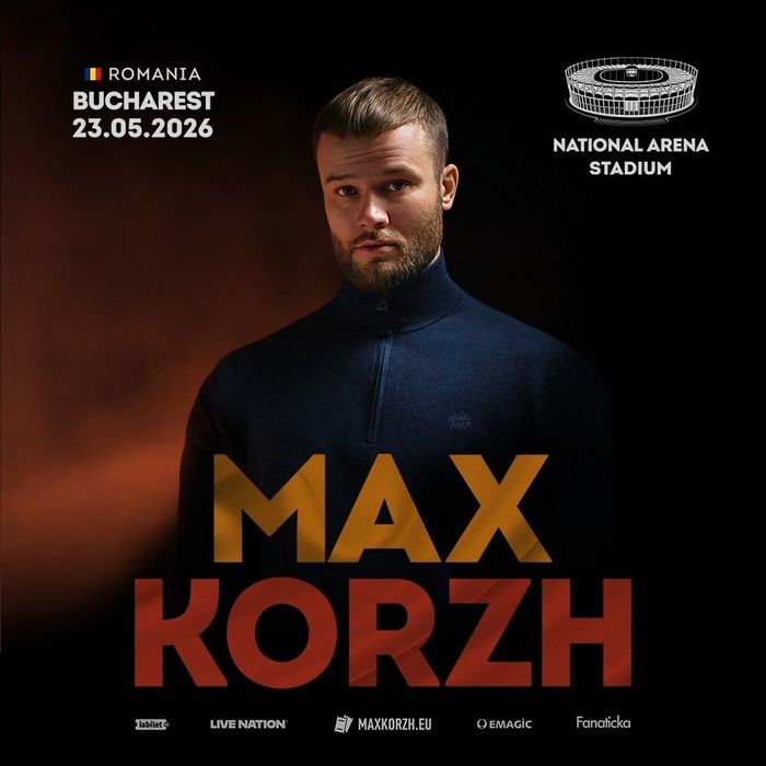 !Dance Zone! Макс Корж Бухарест 2026 23.05.2026
