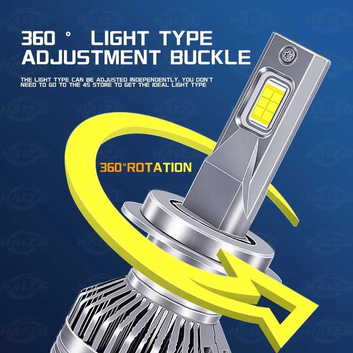 Светодиодные лед led лампы F5C (сер. С9), 28000 Лм, 120 вт.CANBUS