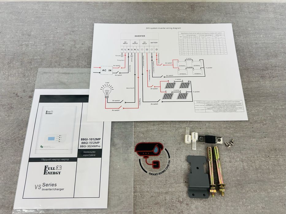‼️6000Вт 24В Инвертор бесперебойник ИБП ДБЖ для котла зарядная станция