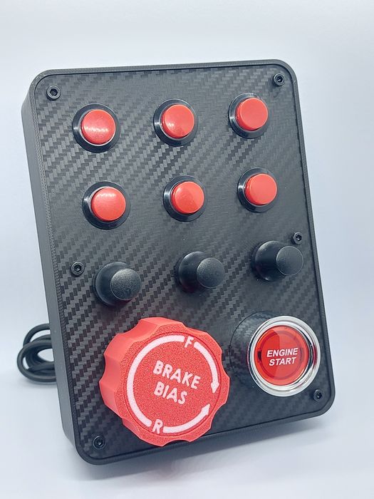 Button box para sim racing