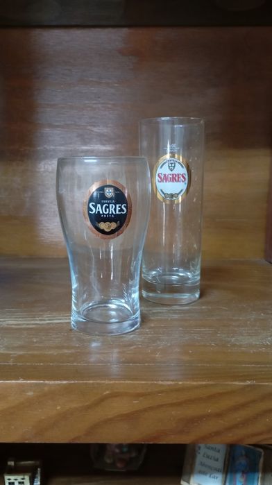 Conjunto de 2 copos Sagres