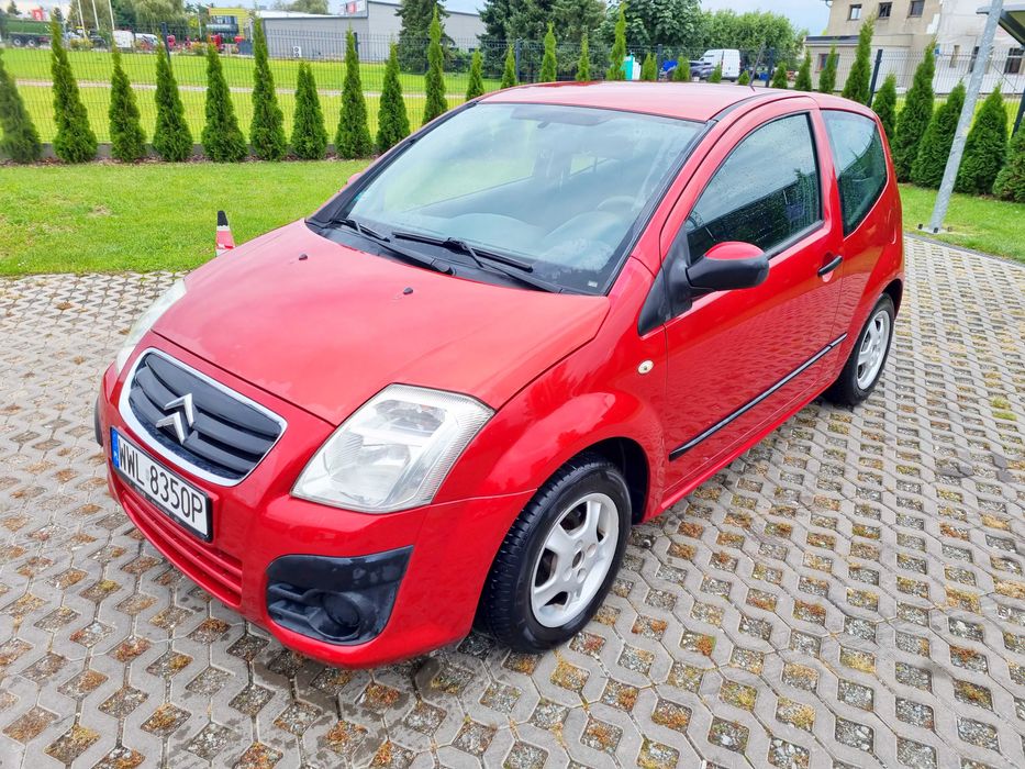 CITROEN C2 1.1 2009 LIFT 179t km - Zadbany, Zarejestrowany, Bez Rdzy !