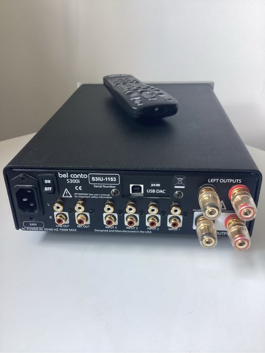 Wzmacniacz Bel Canto S 300iU z Dac
