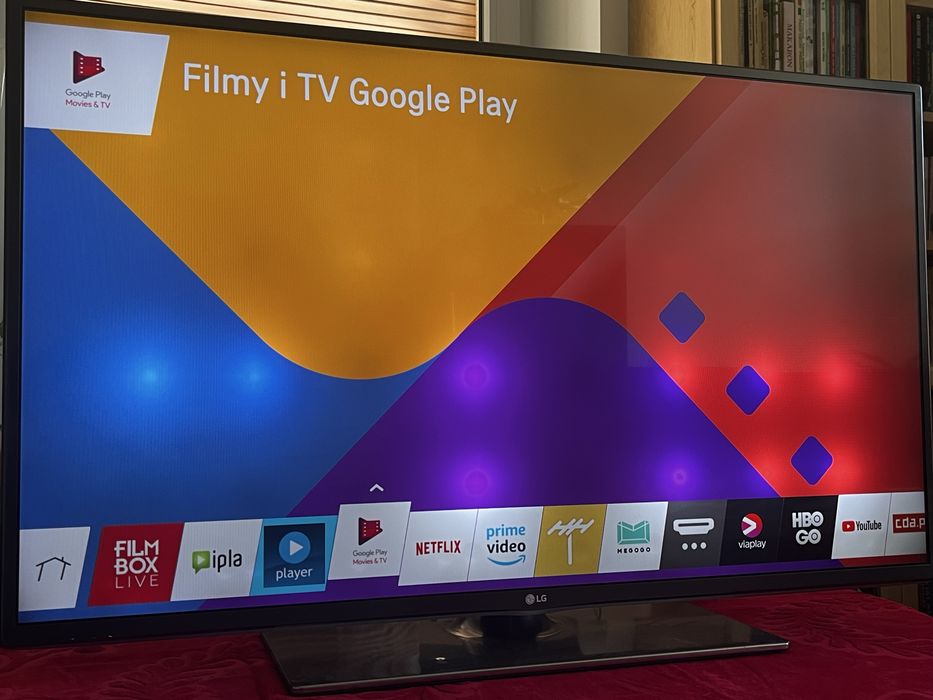 LG 42LF652V 42” Smart TV – sprawny, uszkodzone podświetlenie LED