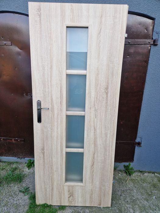 Drzwi wewnętrzne 6 sztuk 80 cm nowe
