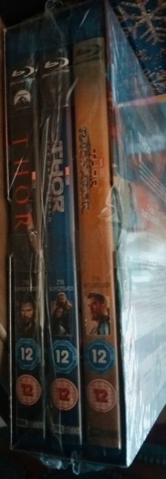 3 BLU-RAY • Trilogia THOR ( Selado)