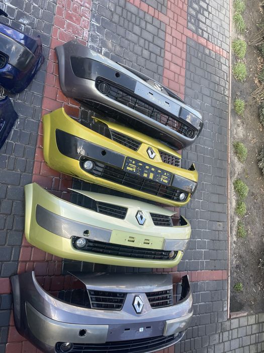 Renault scenic 2 megane передній Бампер рено сценік меган оригінал !