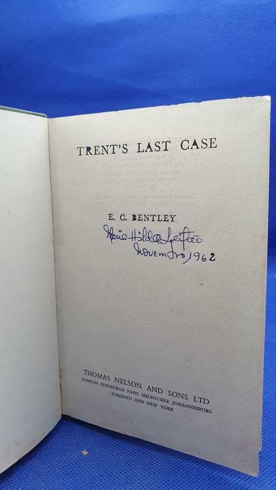 Livro - REF PAR1 - E.C.Bentley - Trents Last Case