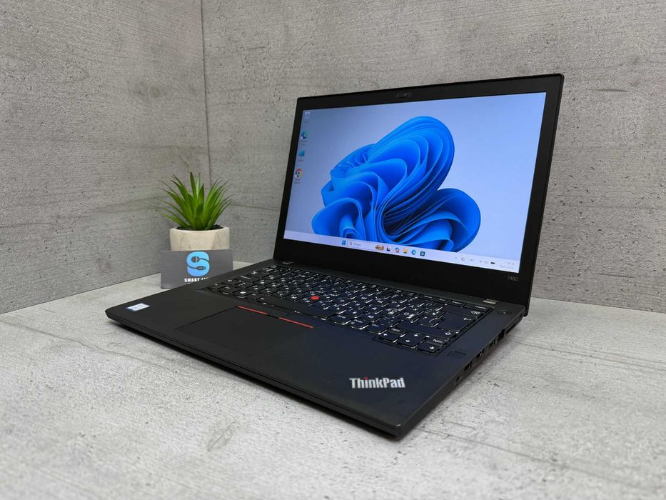 I7-8550u/14" FullHD ips/256gb ssd/Стильний ноутбук Lenovo T480/8gb ddr4