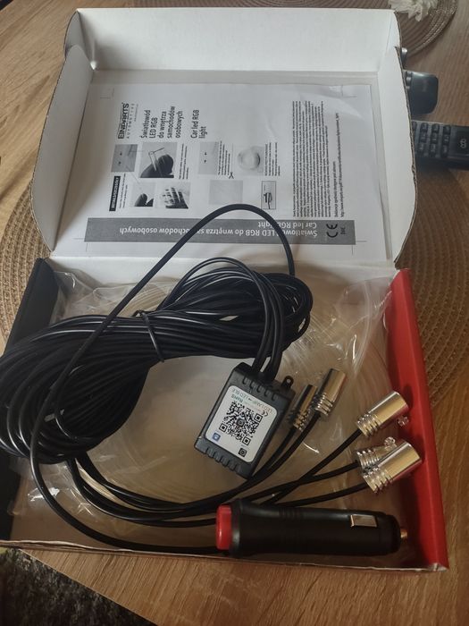 Taśma LED do wnętrza samochodu