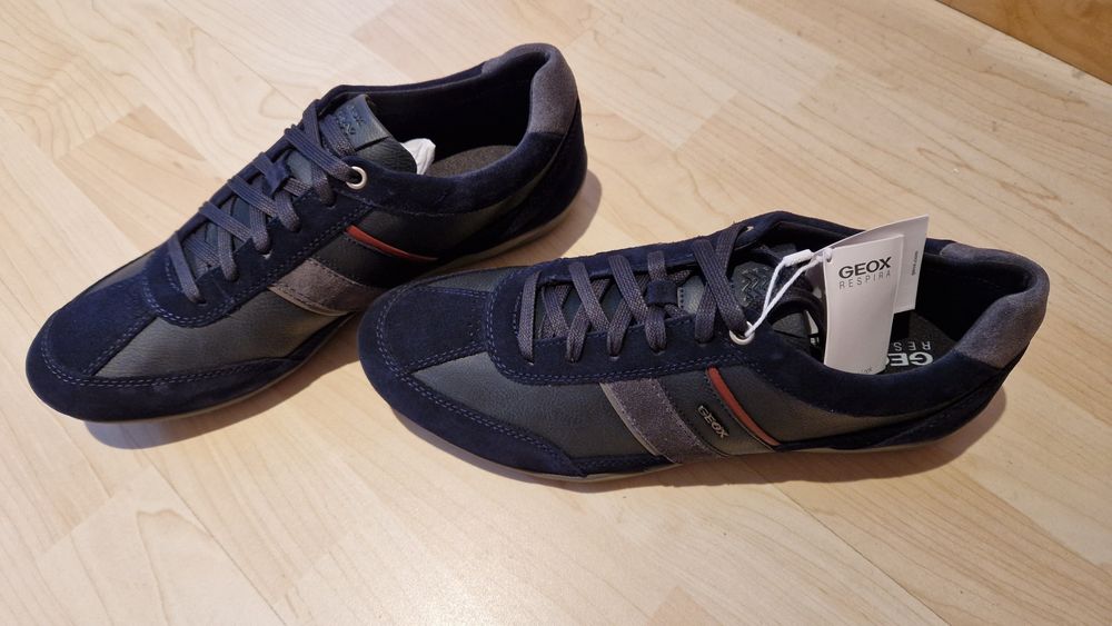 Ténis Geox Novos Modelo U52T5C 022ME Navy