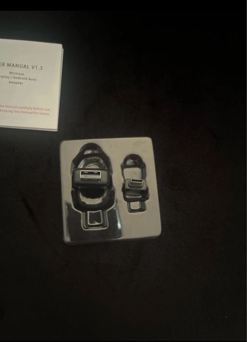 Bezprzewodowy adapter CarPlay i Android auto  2w1 mini