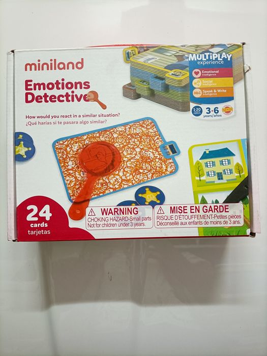 Jogo detetive de emoções