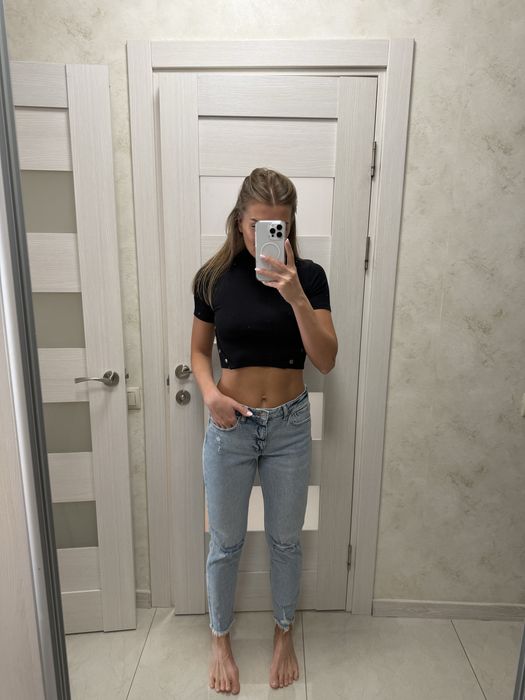 Джинсовые штаны H&M