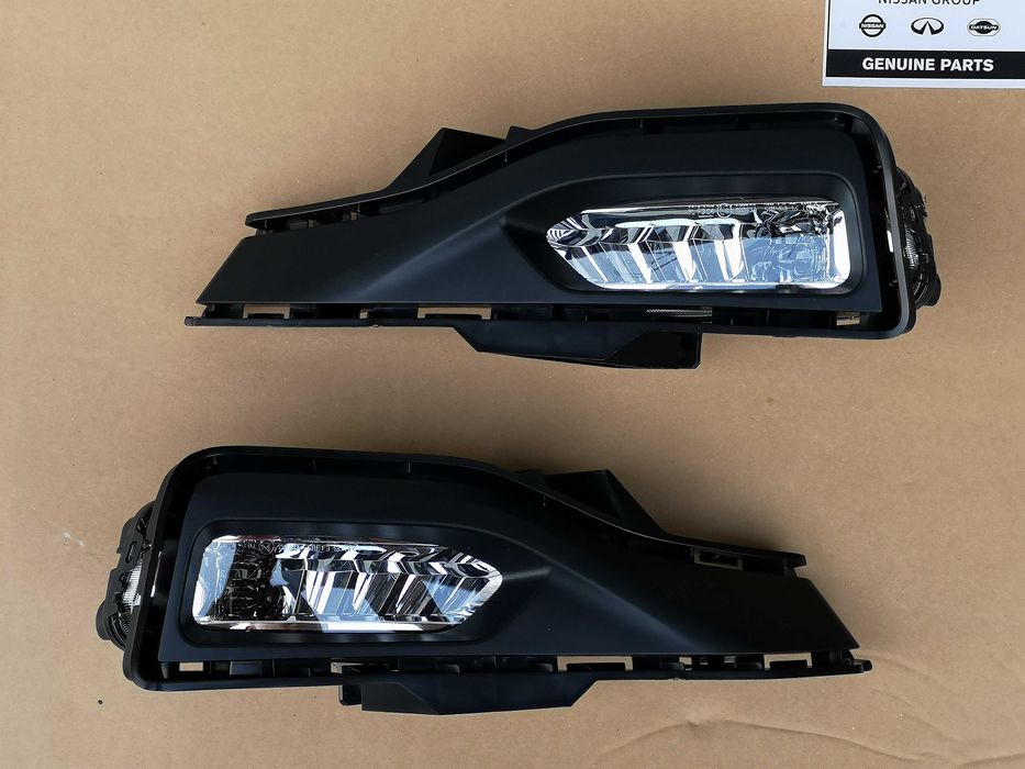 Бампер в сборе решетка птичка чайка Nissan Leaf 2023 2024 2025 рестайл