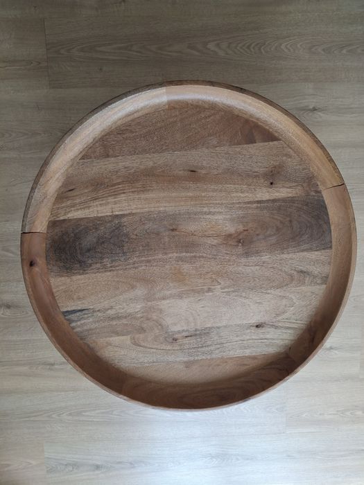 Mesa de apoio rústica