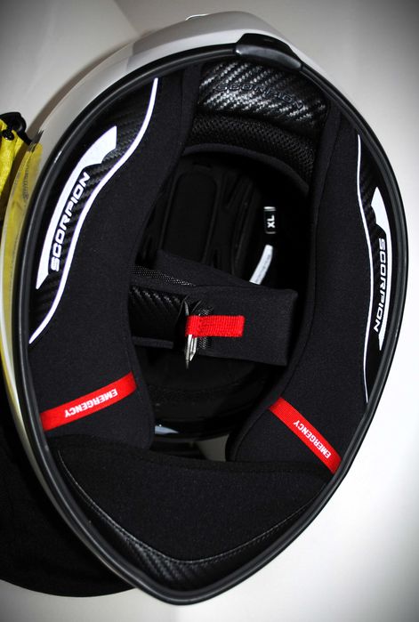 Capacete Scorpion para Mota