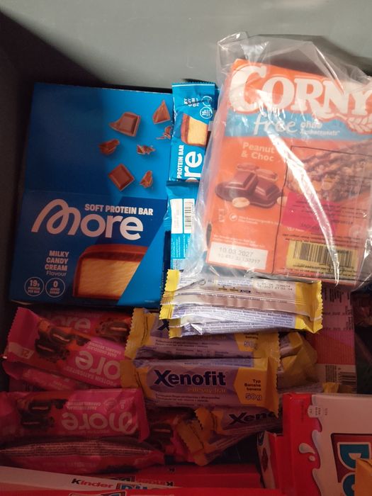 Super cena! 40x Batoniki proteinowe i energetyczne