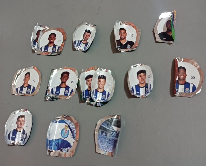 Autocolantes das pastilhas do Sporting & Porto