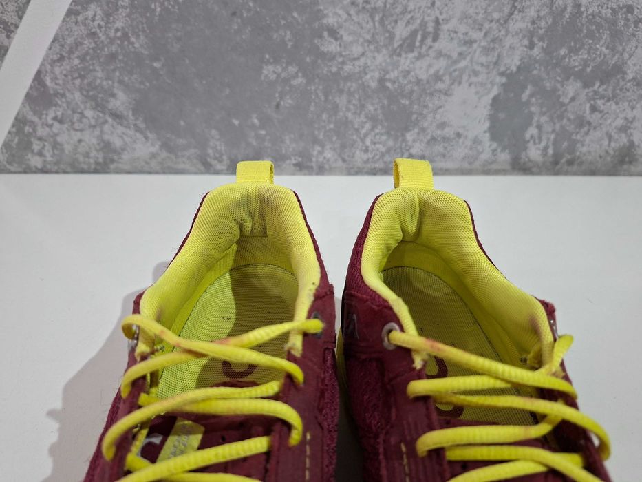 Кросівки жіночі On Cloud Burgundy & Yellow