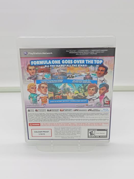 f1 race stars płyta promo sony playstation 3 (ps3)