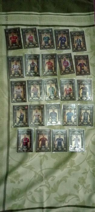 Vendo 24 cartas Kings of Europe Match Attax Extra (2026)