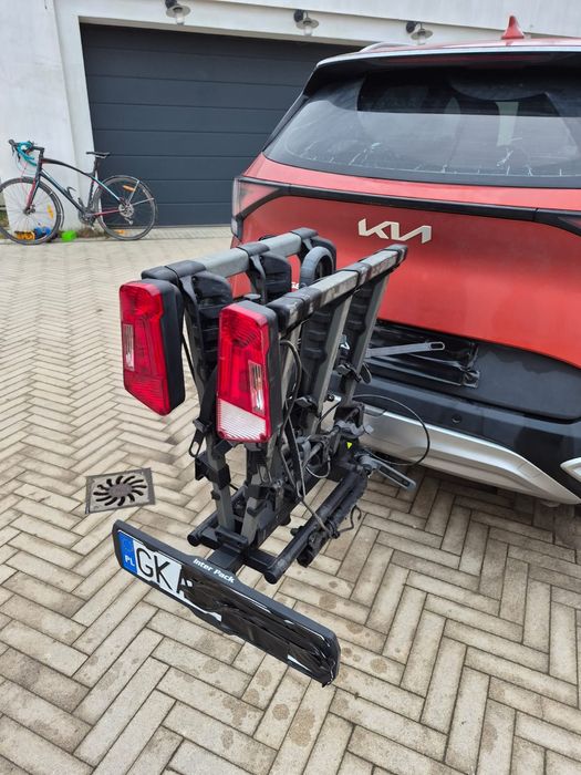 Bagaznik na hak skladany odchylany 3 rowery interpack spider 3  60kg