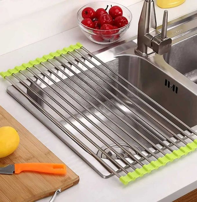 Решетка сушилка для посуды на мойку подставка горячее Wash Basin Dryer