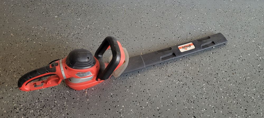 Nożyce do żywopłotu Grizzly 60cm 220v