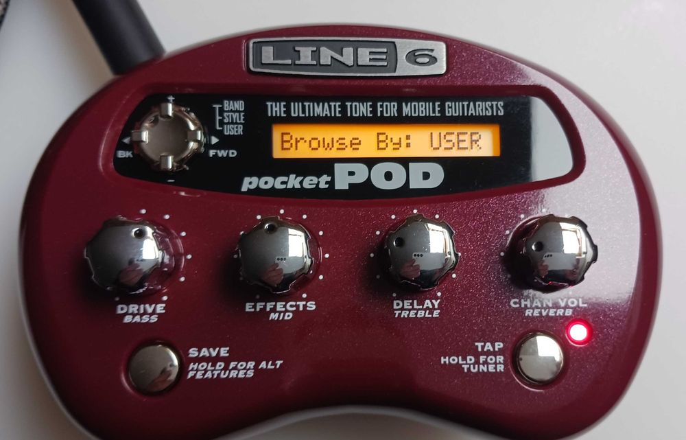Line 6 Pocket Pod Multiefeitos para guitarra